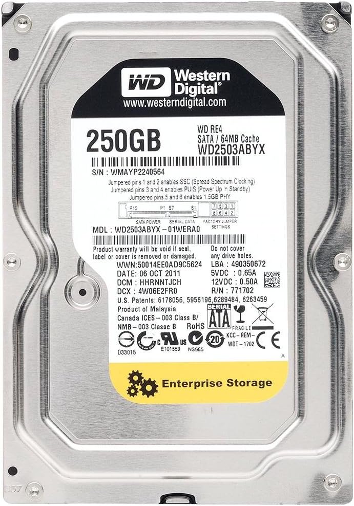 HDD 3.5" RCP 250GB
