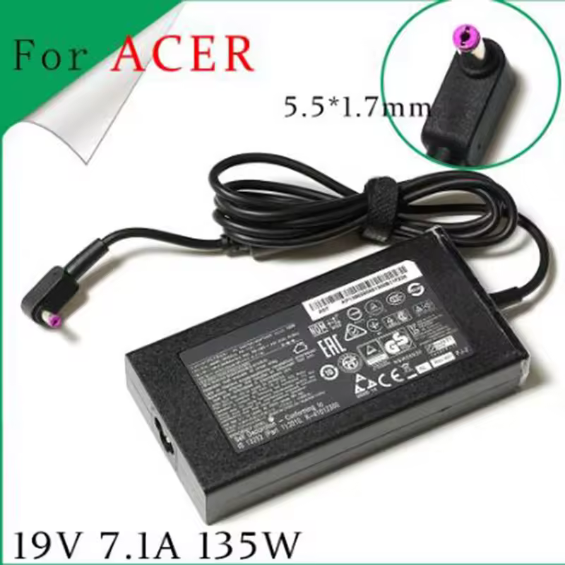 Chargeur Laptop Acer Copie Originale 135W 19V/7.1A G-A