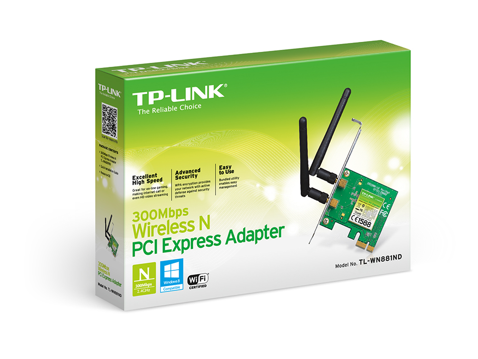 Carte WiFi Protech PCI-Express 300Mbps | Horizon PC Informatique