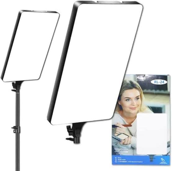 Ring Light LED Rectangle 24" + Télécommande + Pied RL24