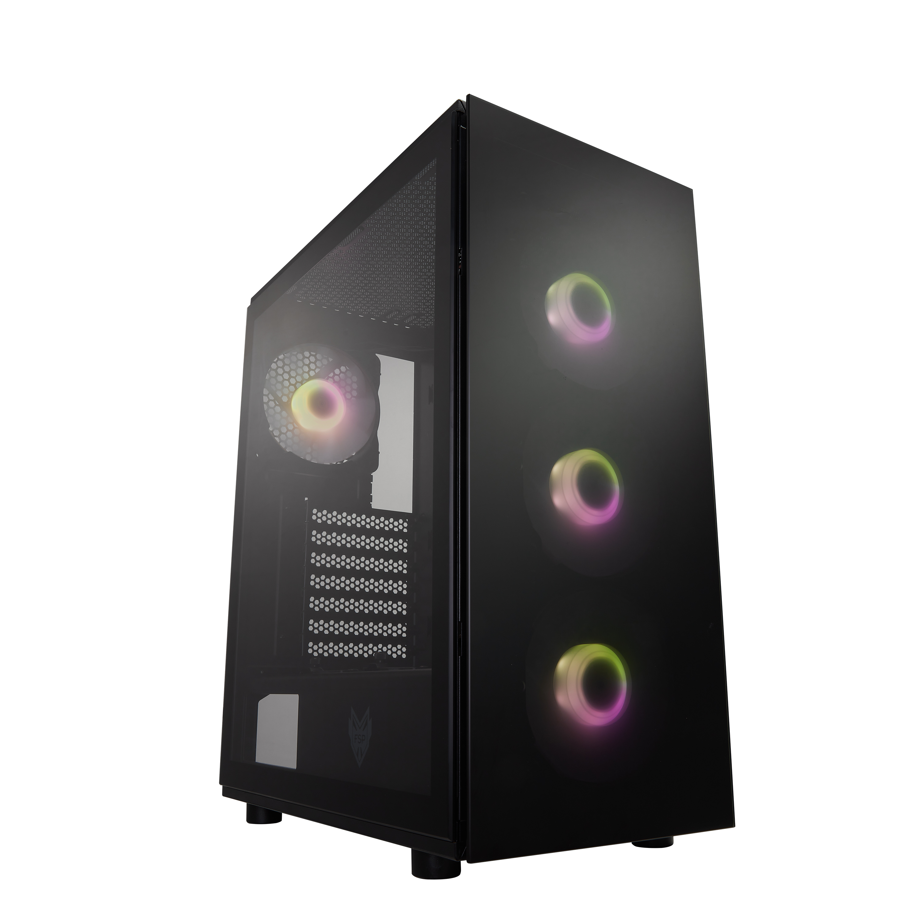 FSP CMT340 PLUS Boîtier PC Gamer RGB