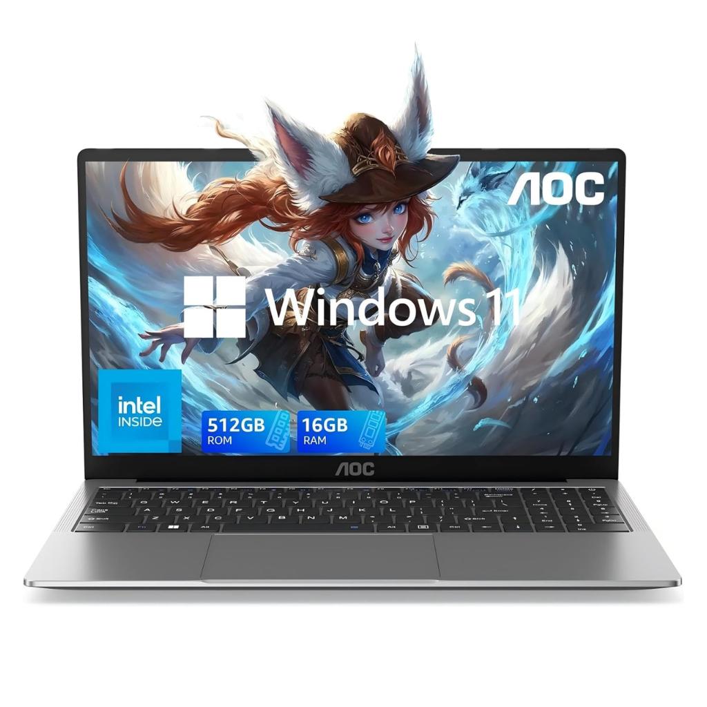 Laptop AOC N156 i7 8e Gen 8GB 256GB SSD 15.6" Windows