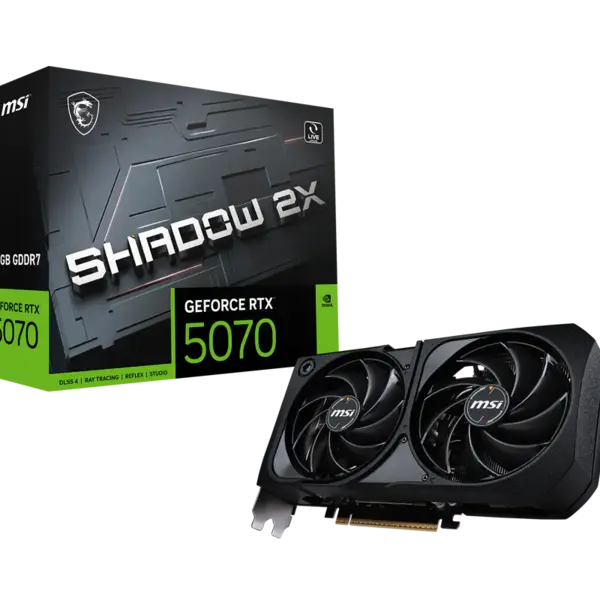 Carte Graphique MSI RTX5070 SHADOW 2X OC 12G