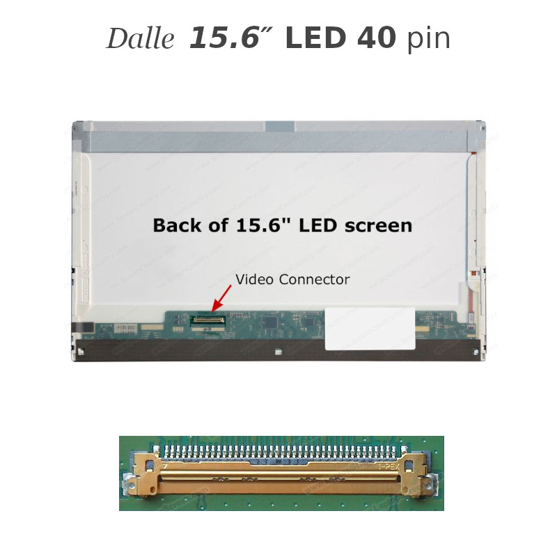 Dalle 15.6" LED 40pin
