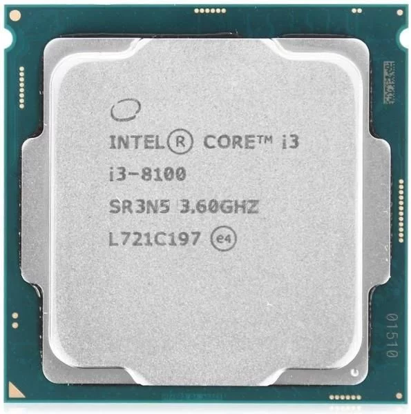 Processeur Intel Core i3-8100 3.6GHz
