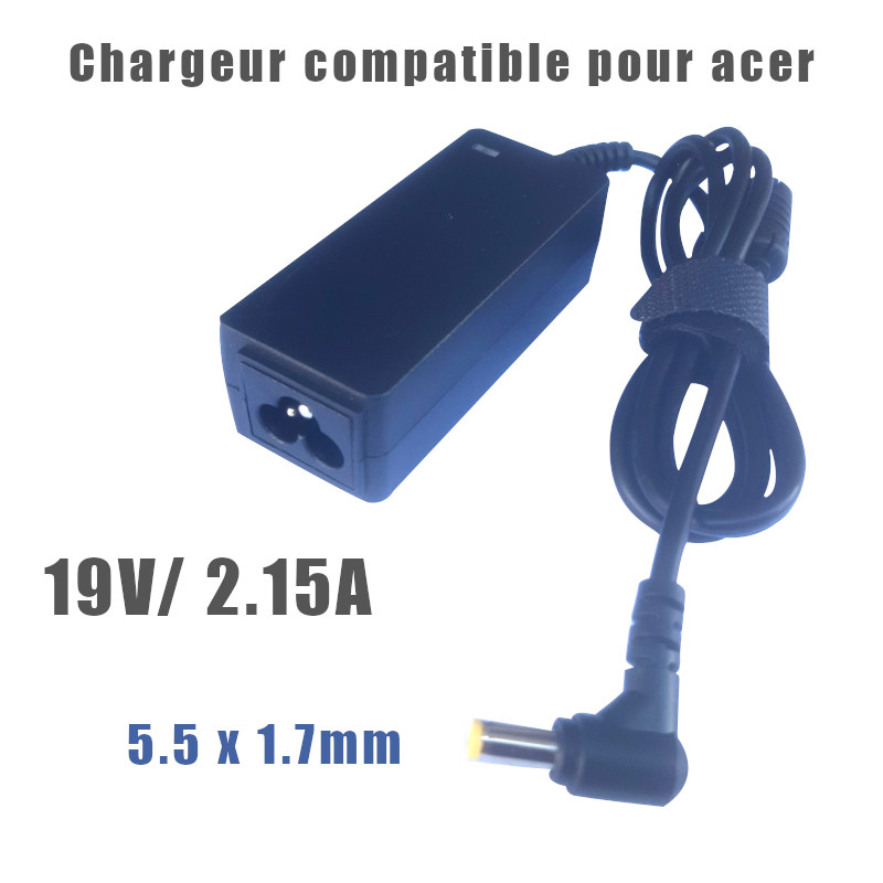 Chargeur Laptop Acer 19V 2.15A 5.5*1.7