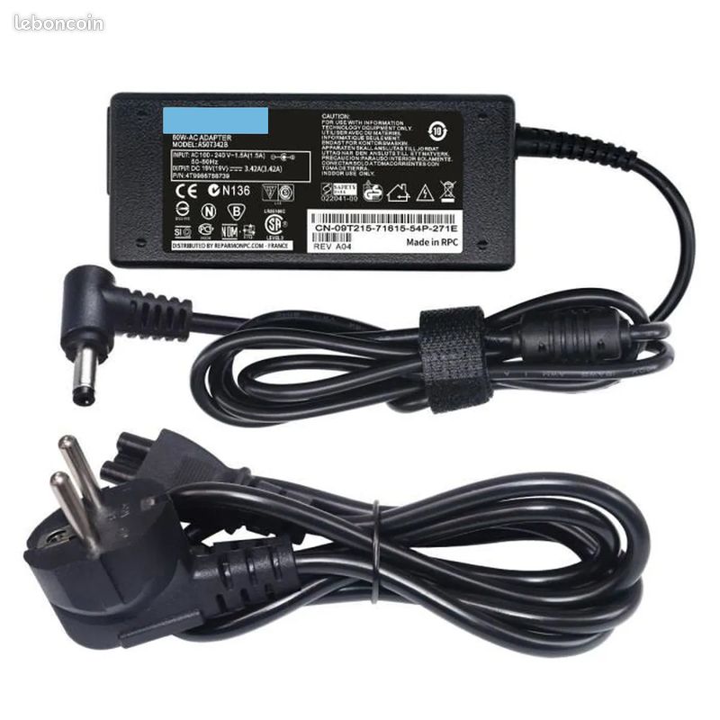 Chargeur Laptop Asus 19V 3.42A 4.0*1.35