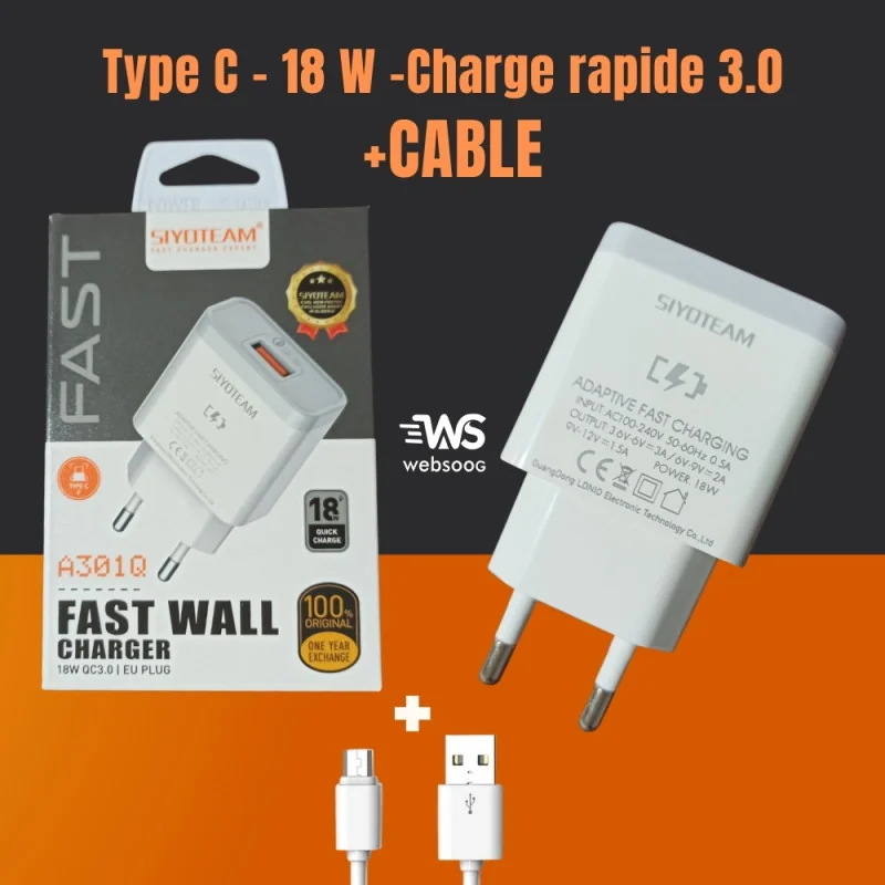 Chargeur LDNIO S4 QC3.0 A3510Q